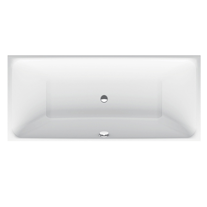 BETTE Loft Ванна 170х80х42см с шумоизоляцией для удлиненного слив-перелива, цвет белый