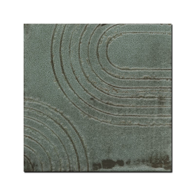 Керамическая плитка WOW Enso Wabi Green Luc 12,5x12,5