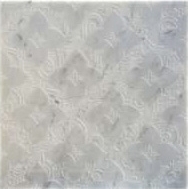 Мраморная плитка Akros Avantgarde Sidus LN Bianco Carrara 80x80