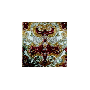 Мраморная плитка Akros The Original Merope TSS Bianco Carrara Rosso Gold 40x40