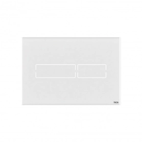 Tece Lux-mini Клавиша смыва с электронным сенсорным приводом стеклянная, цвет белый