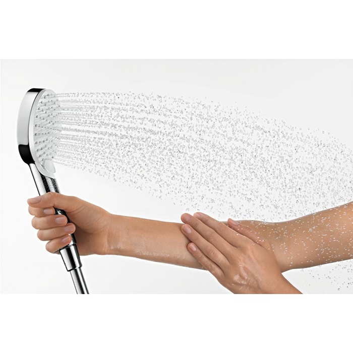 Ручной душ Hansgrohe Crometta, цвет: белый/хром
