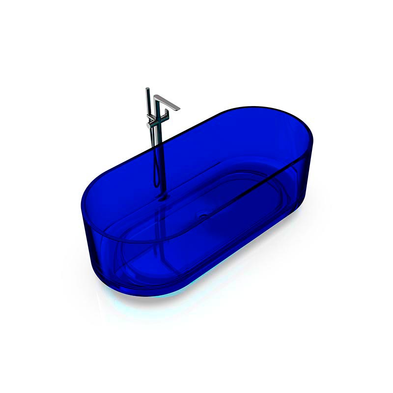 Knief 70003XXX Ellipse shape Ванна отдельностоящая из полимерного материала 170x75x56 см, цвет Marine blue # XXX