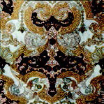 Мраморная плитка Akros The Original Merope TSS Bianco Carrara Nero Gold 40x40