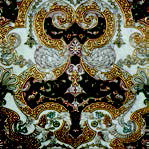 Мраморная плитка Akros The Original Merope TSS Bianco Carrara Verde Gold 40x40