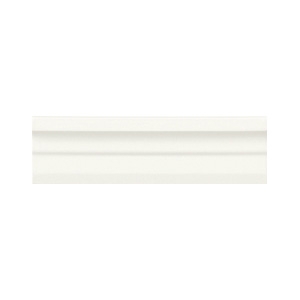 Бордюр Ceramiche Grazia Electa Toro Bianco Craquele 5,6x20