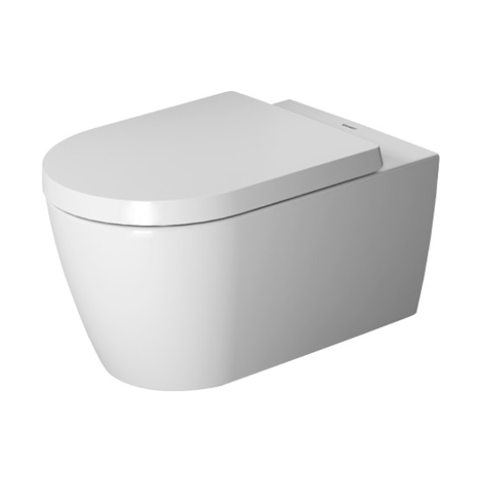 Duravit Me by Starck Унитаз подвесной Rimless 570х370 мм,  с креплениями, вкл. крепление Durafix,с покрытием WonderGliss цвет: белый