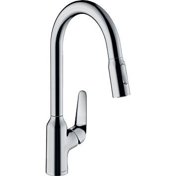 Смеситель для раковины Hansgrohe Focus на 1 отв., цвет: хром