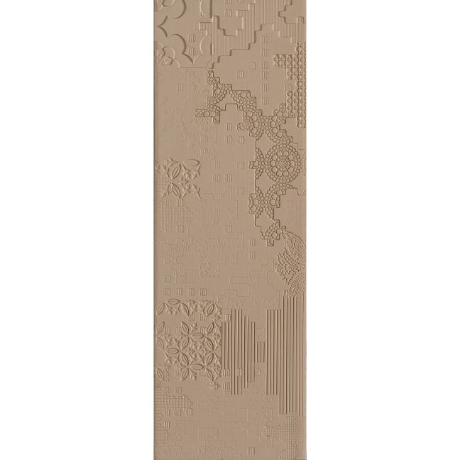 Керамогранит Mutina Bas Relief Patchwork Relief Cipria Matt 18x54