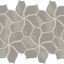 Керамогранит  Mutina Botanica 40.3х23.1см, flower, универсальный, глазурованный, цвет:grey glossy