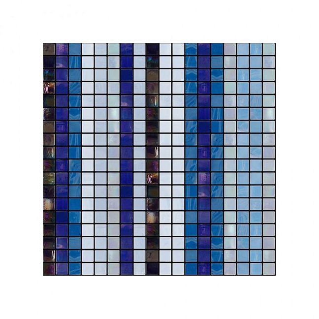 Стеклянная мозаика Art&Natura Stringhe Mosaic Di Mare 2 29,5x29,5