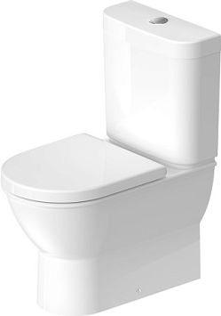 Duravit Darling New Унитаз 370х630 мм, напольный, без бачка, с покрытием HygieneGlaze, включая крепеж, цвет: белый