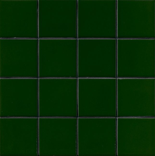 Керамогранит Mutina Din Dark Green Matt 7,4X7,4 Rete 30,2X30,2