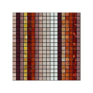 Стеклянная мозаика Art&Natura Stringhe Mosaic Di Fuoco 1 29,5x29,5