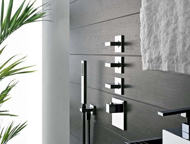 Gessi, Rettangolo, полотенцедержатель 30 см, сталь 149