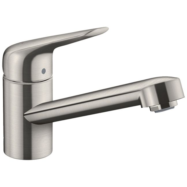 Смеситель для раковины Hansgrohe Focus на 1 отв., цвет: сталь