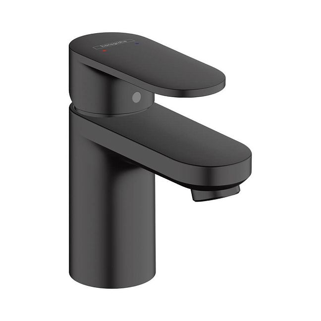 Hansgrohe Vernis Blend Смеситель для раковины однорычажный 70 без сливного гарнитура черный