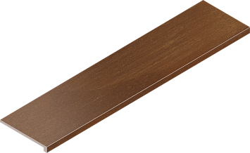 Italon Керамогранитная ступень Surface Scalino Front Corten 33х120 Nat