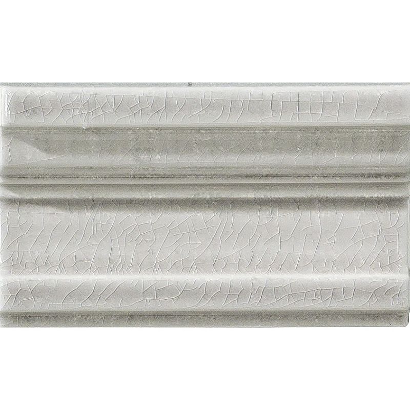 Бордюр Ceramiche Grazia Essenze Capitello Argento Craquele 7,5x13