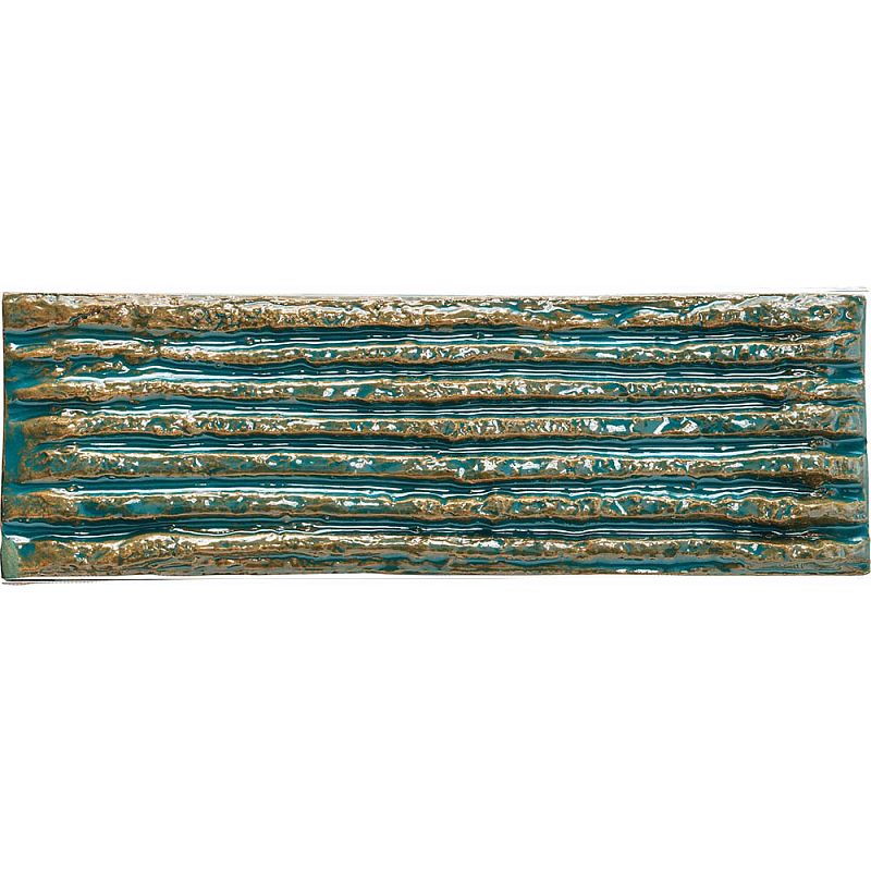 Керамическая плитка Mutina Chamotte Linea Verde 7,5*22,5