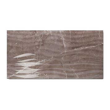 Керамическая плитка Love Ceramic Marble Curl Tortora Shine 35x70