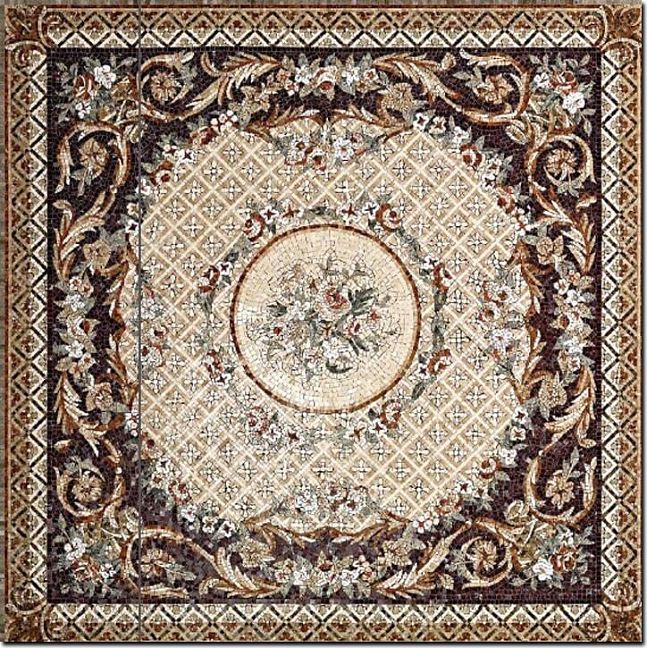 Мозаика Sicis The Mosaic Rug Trecourt 200x200