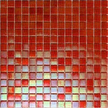 Rose Mosaic Стеклянная мозаика 1,5x1,5 WB95 сетка 327х327 (2,14м2/кор=20шт)