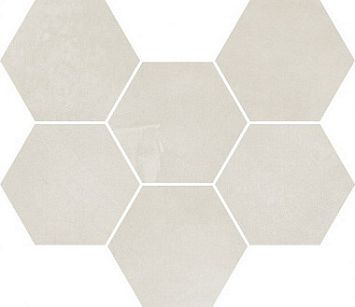 Мозаика Italon  Continuum Polar Mosaico Hexagon  25x29