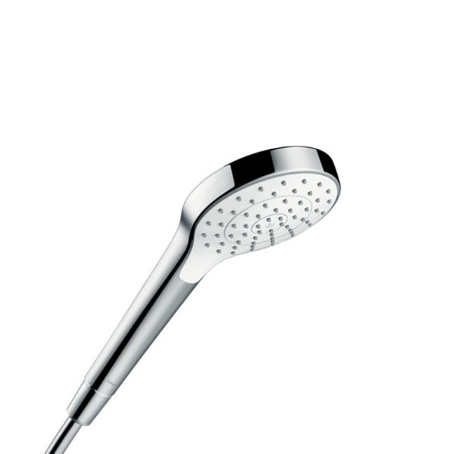 Ручной душ Hansgrohe Croma Select S 1j 11см, цвет: белый/хром