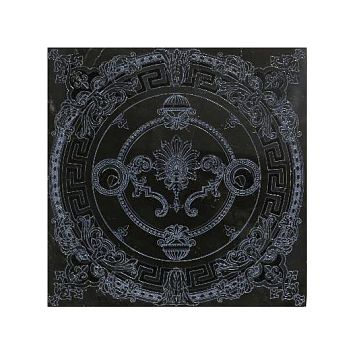 Мраморная плитка Akros Luxurius Hellenic Grey Nero Marquinia 40x40