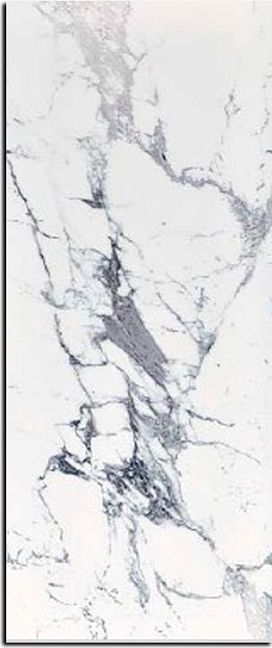 Стеклянная плитка Sicis Vetrite Electric Marble Cal Silver 138x290