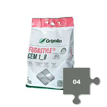 Затирка швов Fugastyle Cem 1_8 04  GRIGIO ANTRACITE 5kg