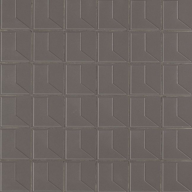 Керамогранит Mutina Numi Clift Dark Grey Matt 31,6x31,6