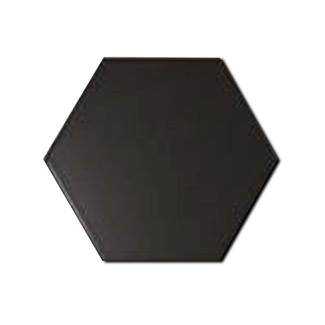 Керамогранит Equipe Hexatile Negro Mate Mat 17,5x20