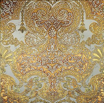 Мраморная плитка Akros The Original Merope T Biancone Gold 40x40