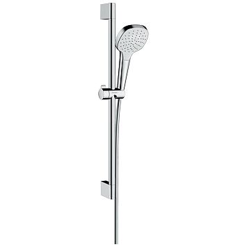 Душевой гарнитур Hansgrohe Croma Select E 1j Uni, с рчным душем, настенный, цвет: хром