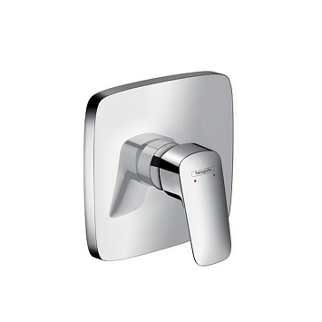 Смеситель для душа Hansgrohe Logis, встраиваемый, внешняя часть, Цвет: хром