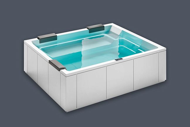 Гидромассажный бассейн Treesse Rest 240 SPA 240x195x85h, базовая комплектация V192H, цвет белый