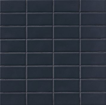 Керамогранит Mutina Din Dark Blue Matt 3,6X7,4 Rete 30,2X30,2