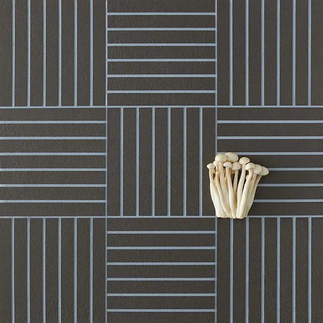 Керамогранит Mutina Fringe Bold Anthracite 12,3x12,3