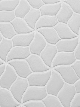 Керамогранит Mutina Botanica 40.3х23.1см, flower, универсальный, глазурованный, цвет:white matt