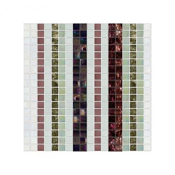 Стеклянная мозаика Art&Natura Stringhe Mosaic Di Mare 6 29,5x29,5