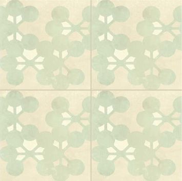 Керамогранит Mutina Azulej Flores Bianco Matt 20x20