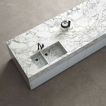 Керамогранит Infinity Marble Classic Statuario  Satinato Bookmatch 160x320x20