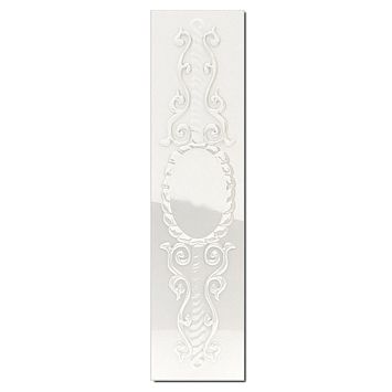 Керамическая плитка LaDiva Сeramiche Elena Boiserie 03 Latte Lucido 20x80