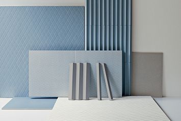 Керамогранит Mutina Rombini Losange Blue Matt 25,7x25,7