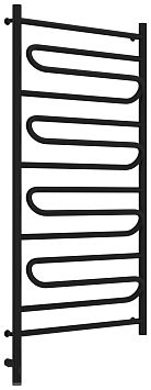 Полотенцесушитель электрический Сунержа Элегия 3.0 1200х600 МЭМ левый, Матовый чёрный