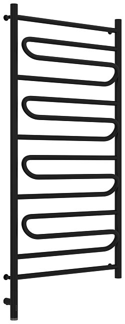 Полотенцесушитель электрический Сунержа Элегия 3.0 1200х600 МЭМ левый, Матовый чёрный