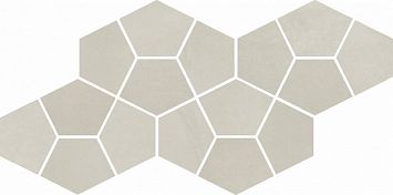 Мозаика Italon  Continuum Pure Mosaico Prism  20,5x41,3