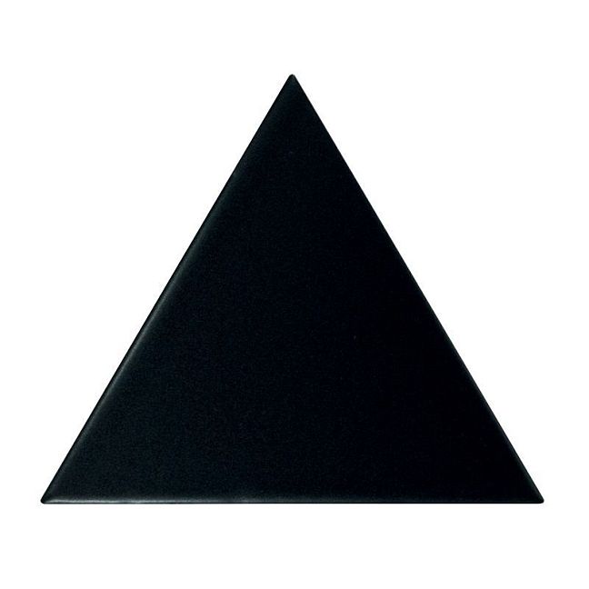 Керамическая плитка Equipe Scale Triangolo Black Matt 10,8x12,4